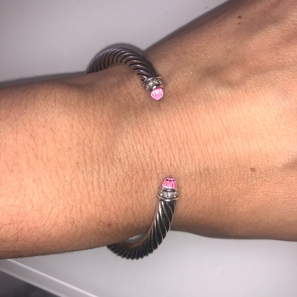 David Yurman Pink Tourmaline Bracelet - Picture 4 of 4